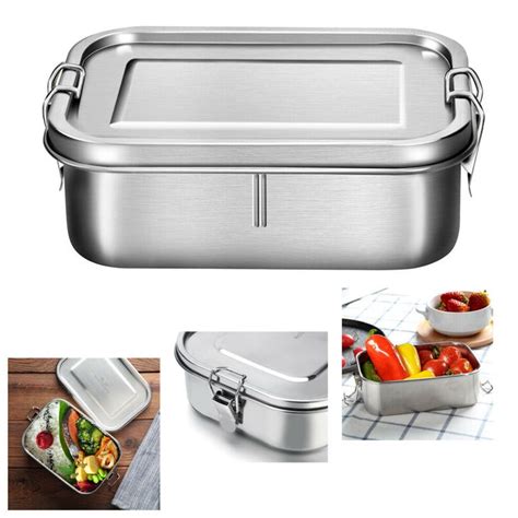 bento box lunch box metal|stainless steel bento lunch boxes.